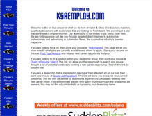 Tablet Screenshot of ksaemploy.com
